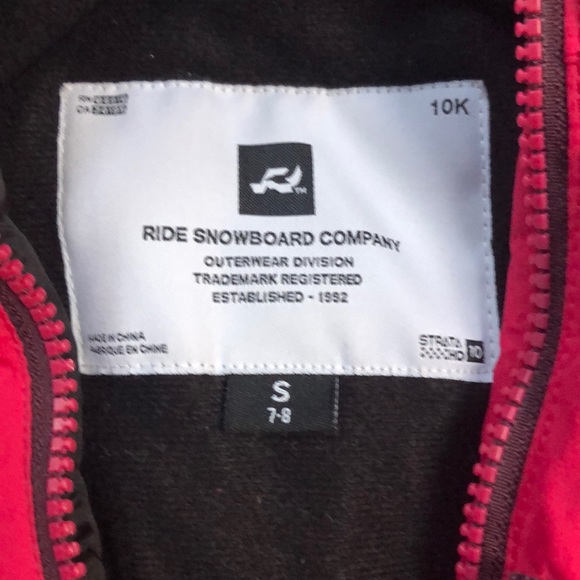 Ride snowboard company winter jacket - Picture 3 of 7